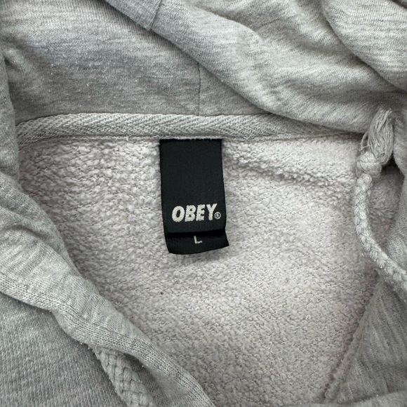 OBEY Elephant Graphic  Hooded Sweatshirt - Picture 8 of 8